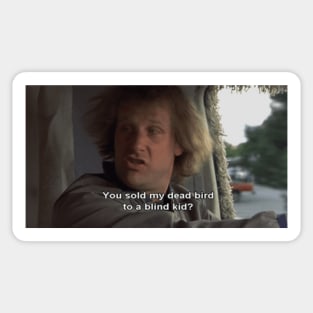 Harry from Dumb and dumber Sticker